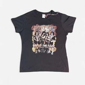 KISS "End of the Road" World Tour Rock Band Tee - The Final Tour Ever
